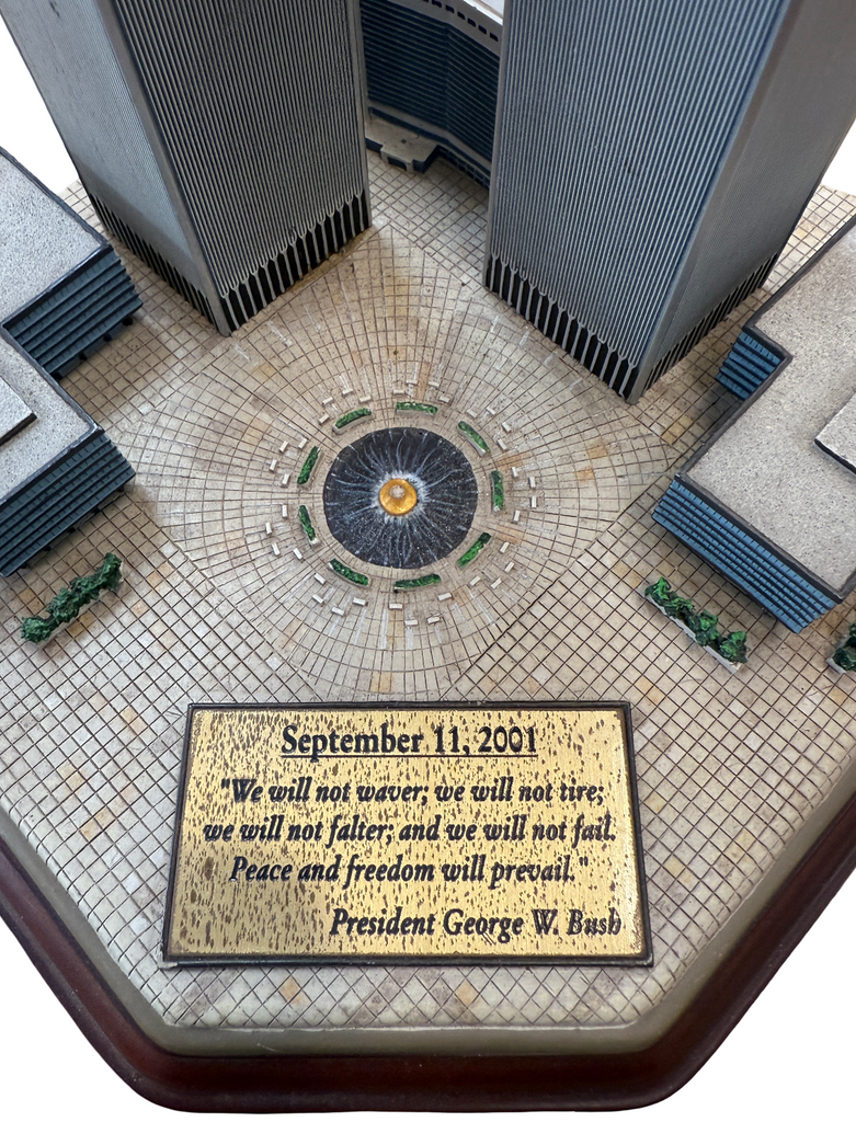 WTC Twin Towers Sculpture