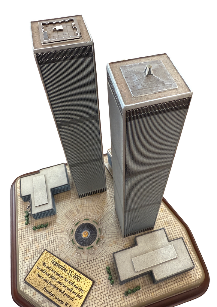 WTC Twin Towers Sculpture