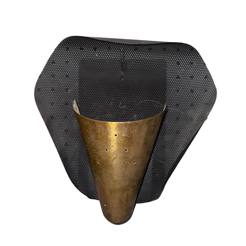 Gold Cone Wall Sconce