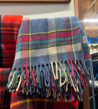 Plaid Throw