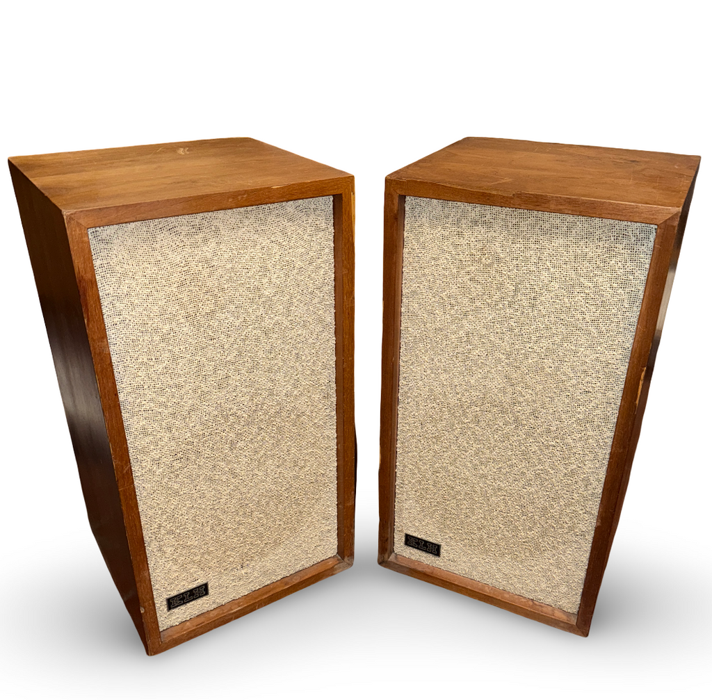 Wooden KLH Vintage Speakers