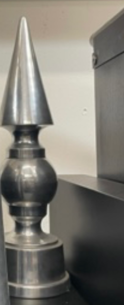 Chrome Table Sculpture