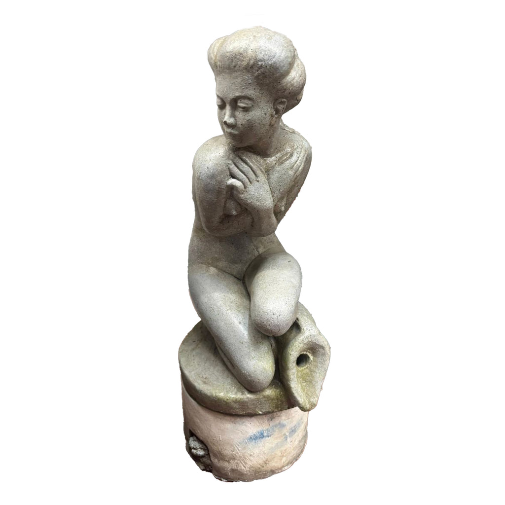Nude Stone Female Sculpture / Fountain