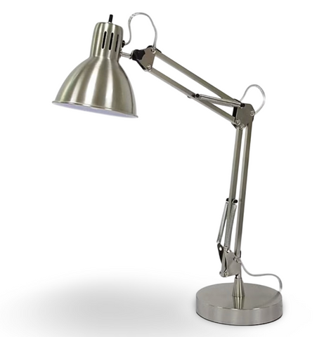 Contemporary Chrome Desk Lamp #2
