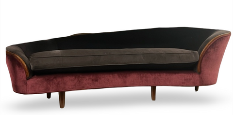 Ruby Velvet Sofa