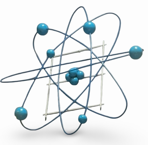 Blue Atomic Wall Art