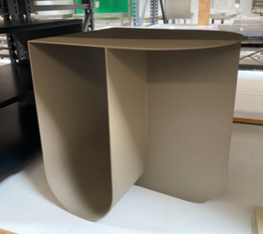 Beige Modular Office Side Table