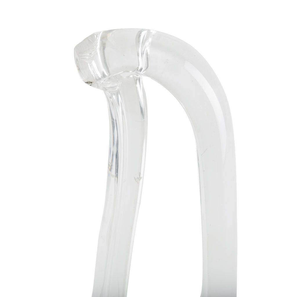 Clear Wavy Arch Sculpture