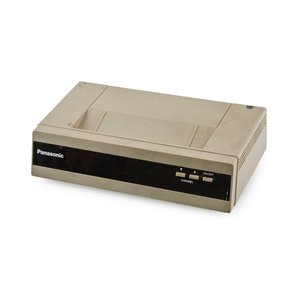 Beige Plastic Panasonic Cable TV Converter