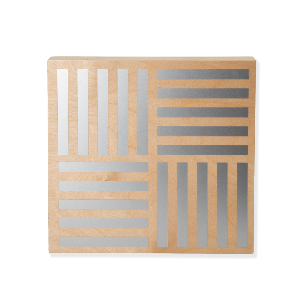 1424 (A+D) Silver Stripes x 4