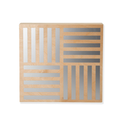 1424 (A+D) Silver Stripes x 4