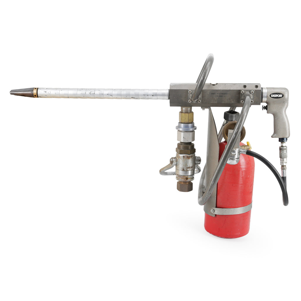 Grey & Red Industrial Prop
