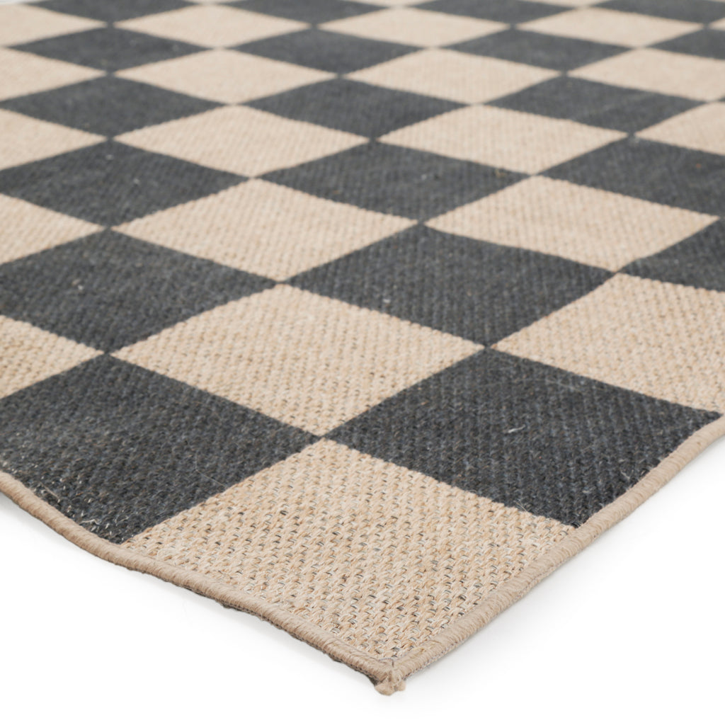 Woven Checkerboard Rug