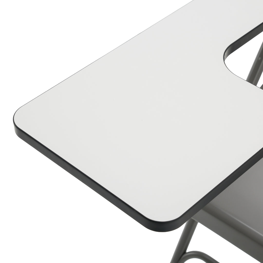 Gray Folding Classroom Chair