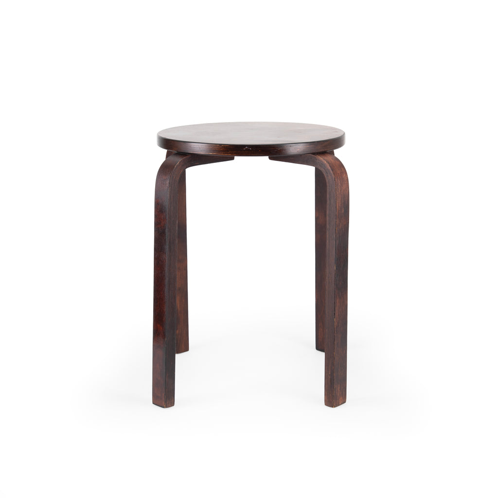 Dark Brown Stacking Stool