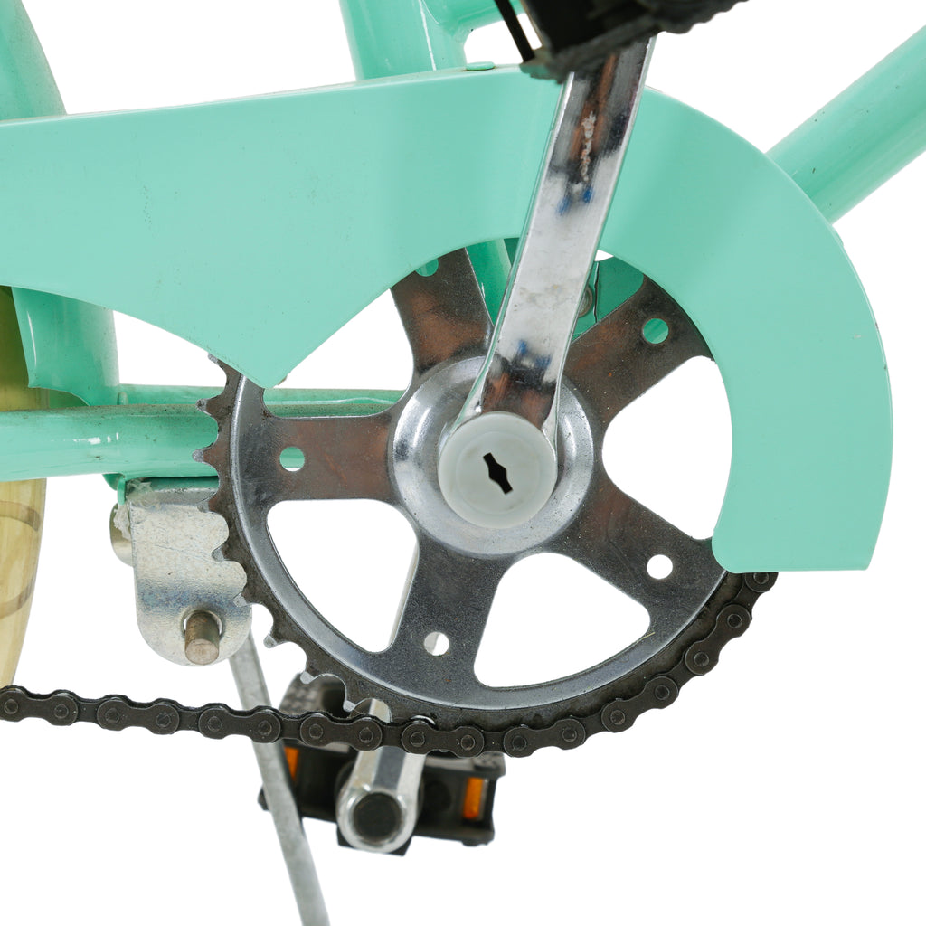 Mint Green Steel Cruiser Bicycle