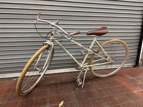 Cream Commuter Bicycle