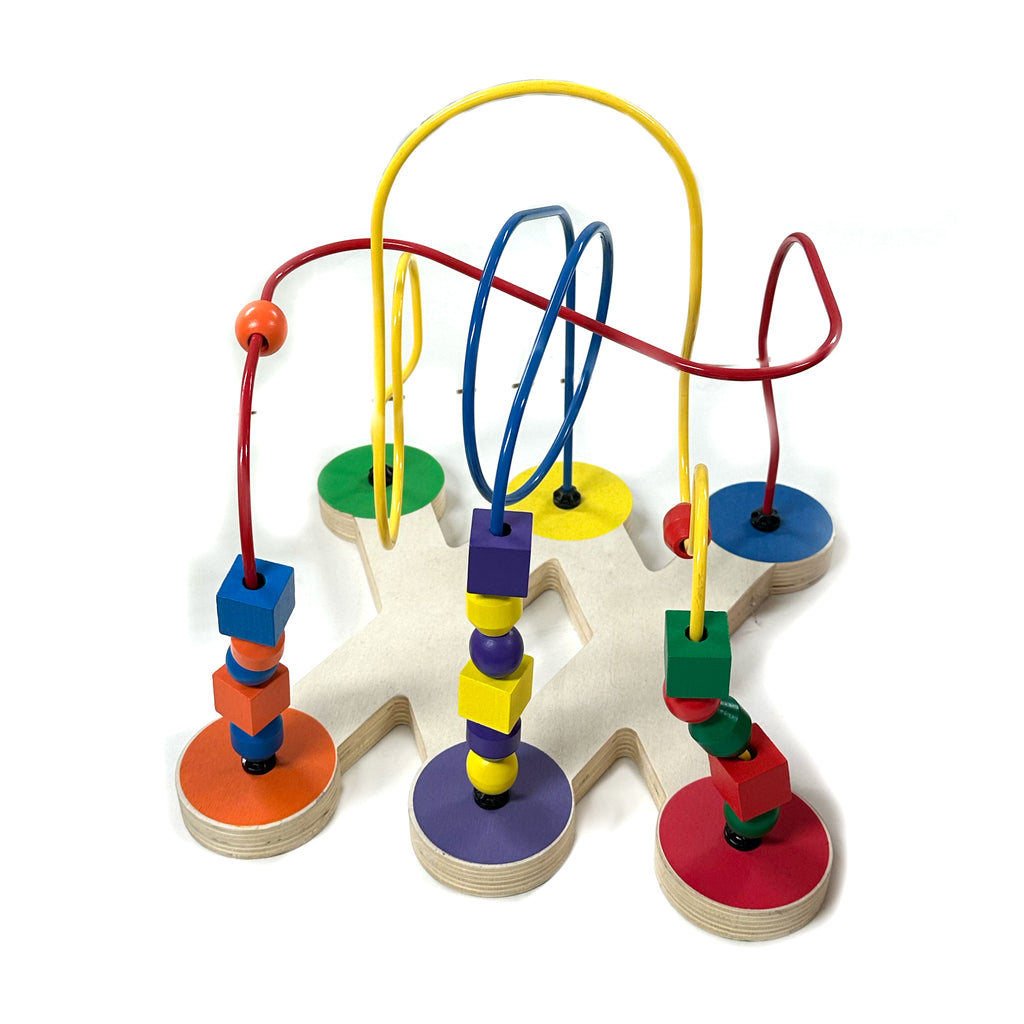 Multi Color Bead Maze Baby Toy