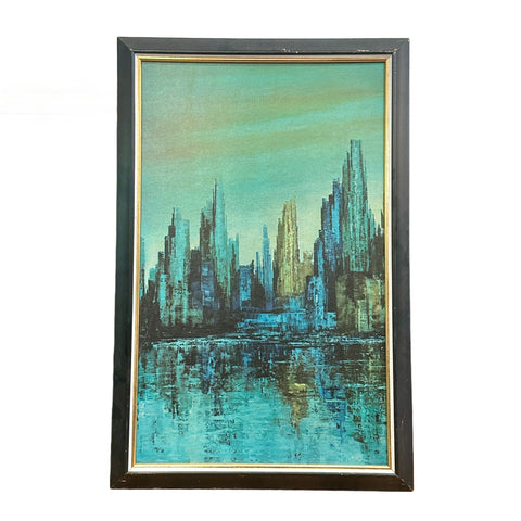 1201 (A+D) Green Cityscape B