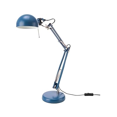 Blue Adjustable Desk Lamp