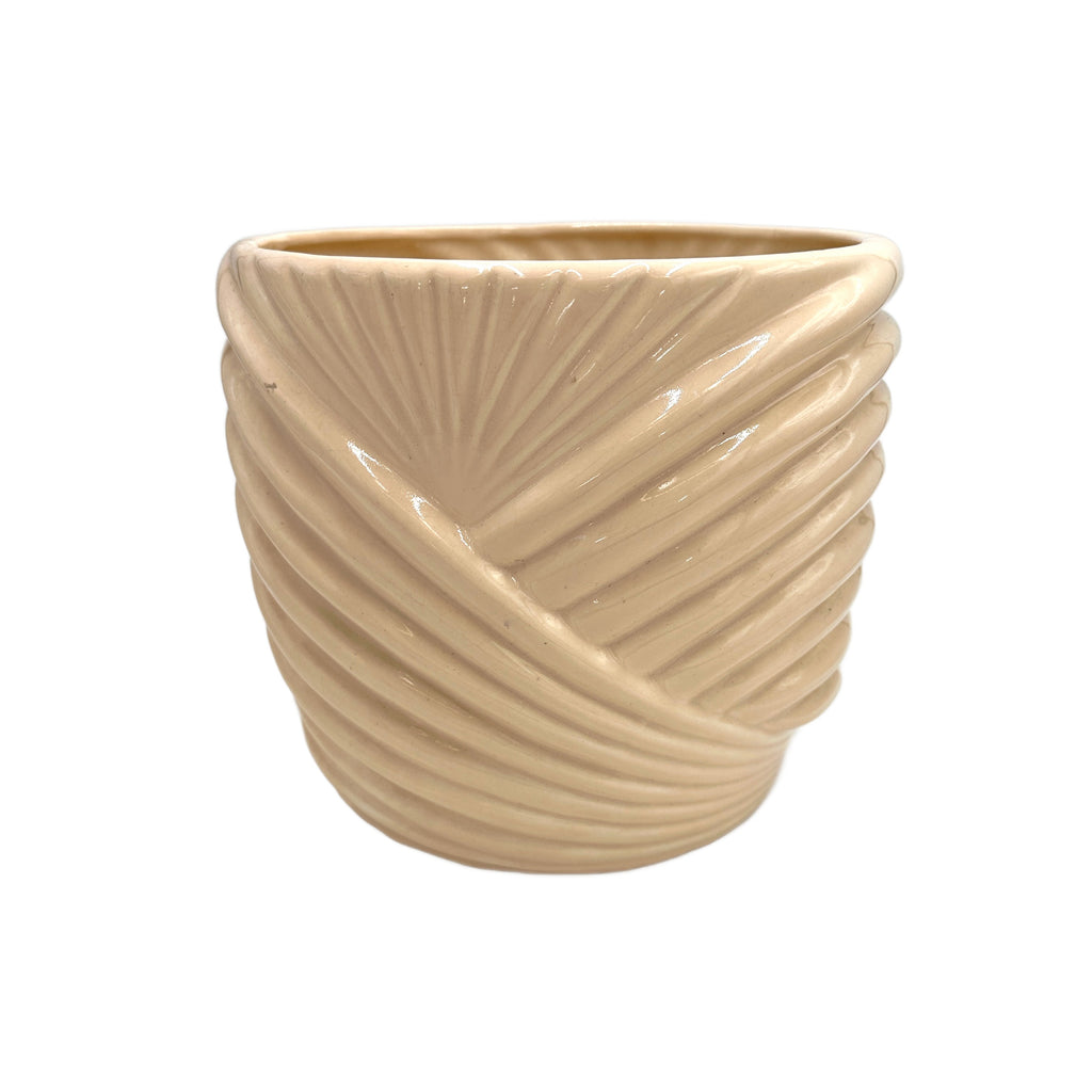 Cream Ceramic Planter