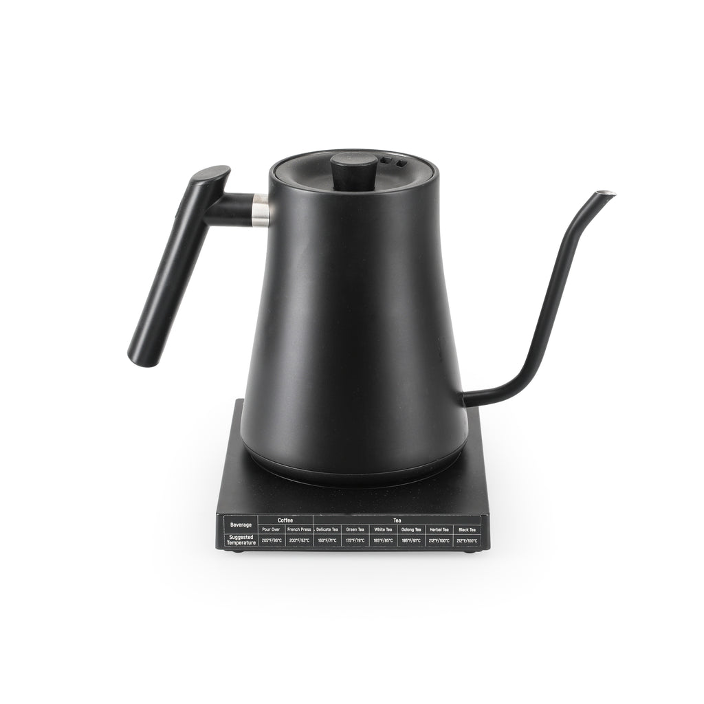 Black Stainless Steel Electric Gooseneck Kettle