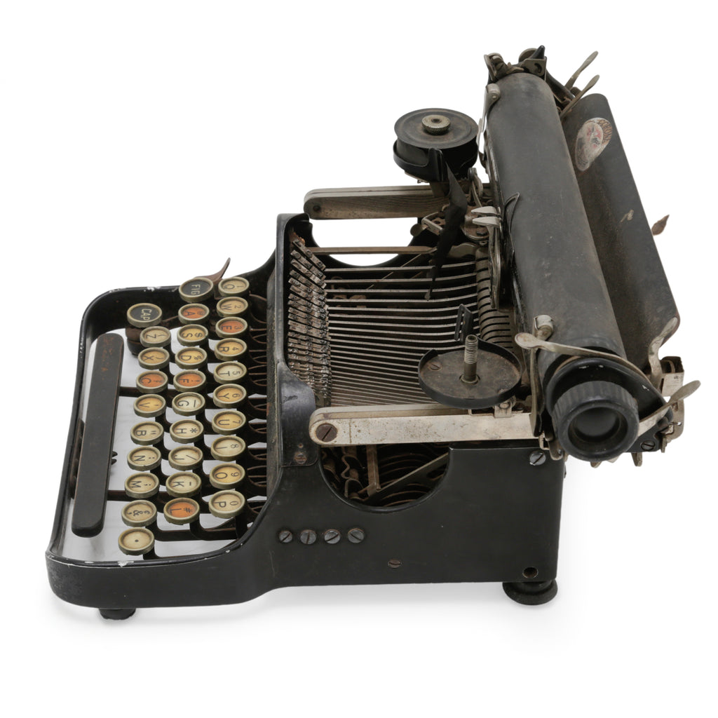 Distressed Black Metal Corona Typewriter