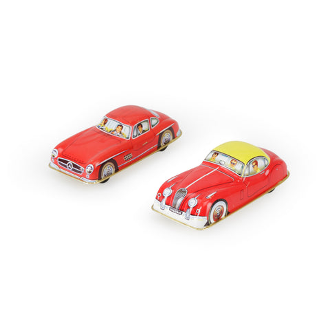 Red Tin Toy Car
