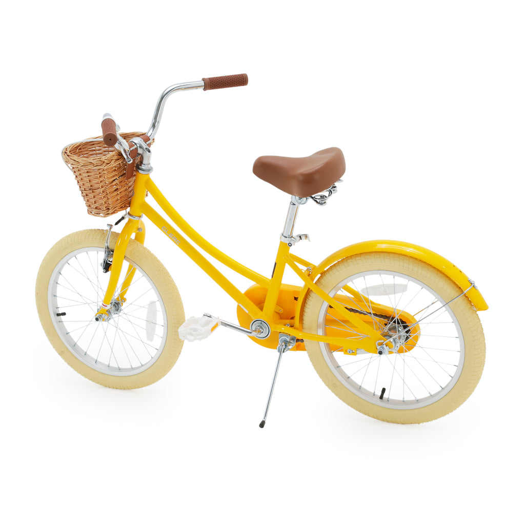 Yellow Metal Children's Bicycle