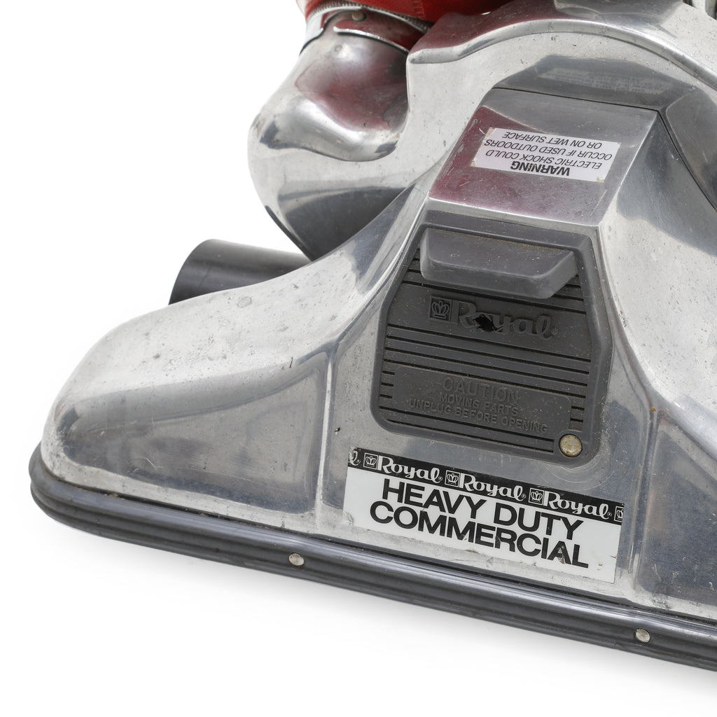 Red and Silver Royal Duke Upright Vacuum