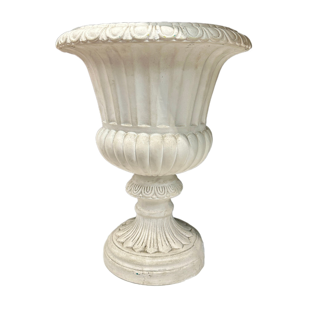 White Stone Classical Urn Planter
