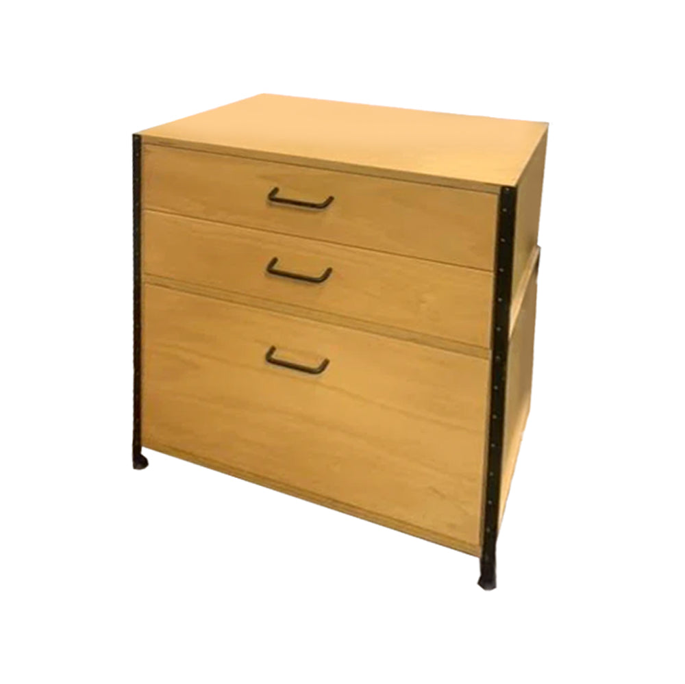 Lightwood Three Drawer Storage Unit