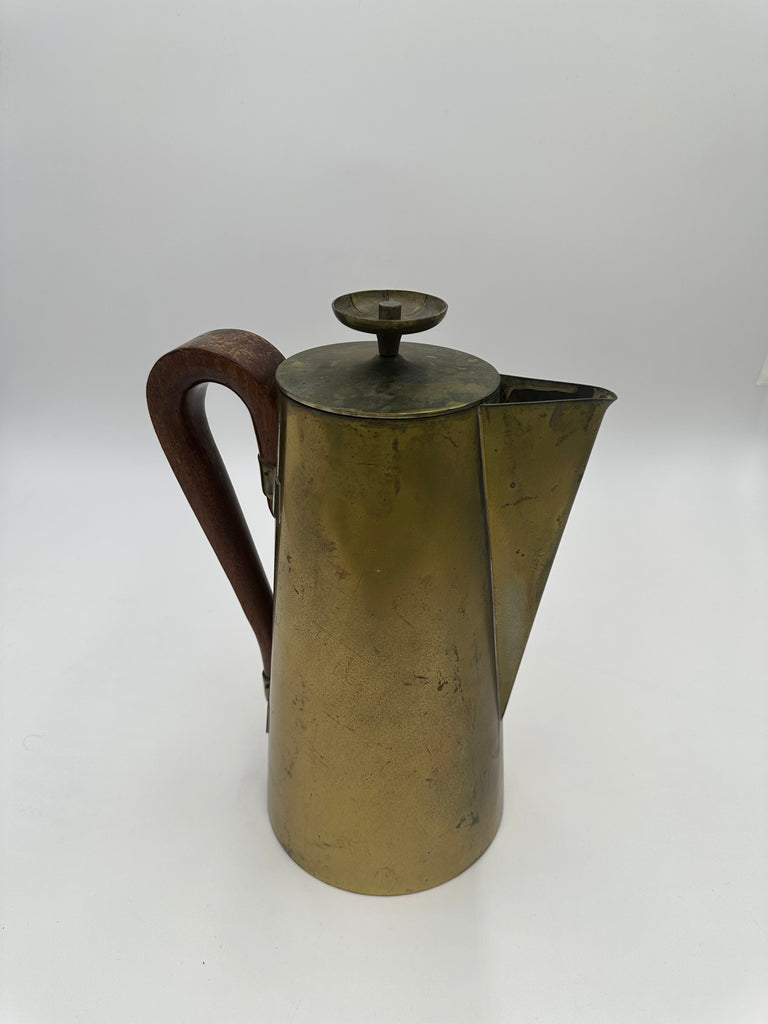 Aged Brass Coffee Server