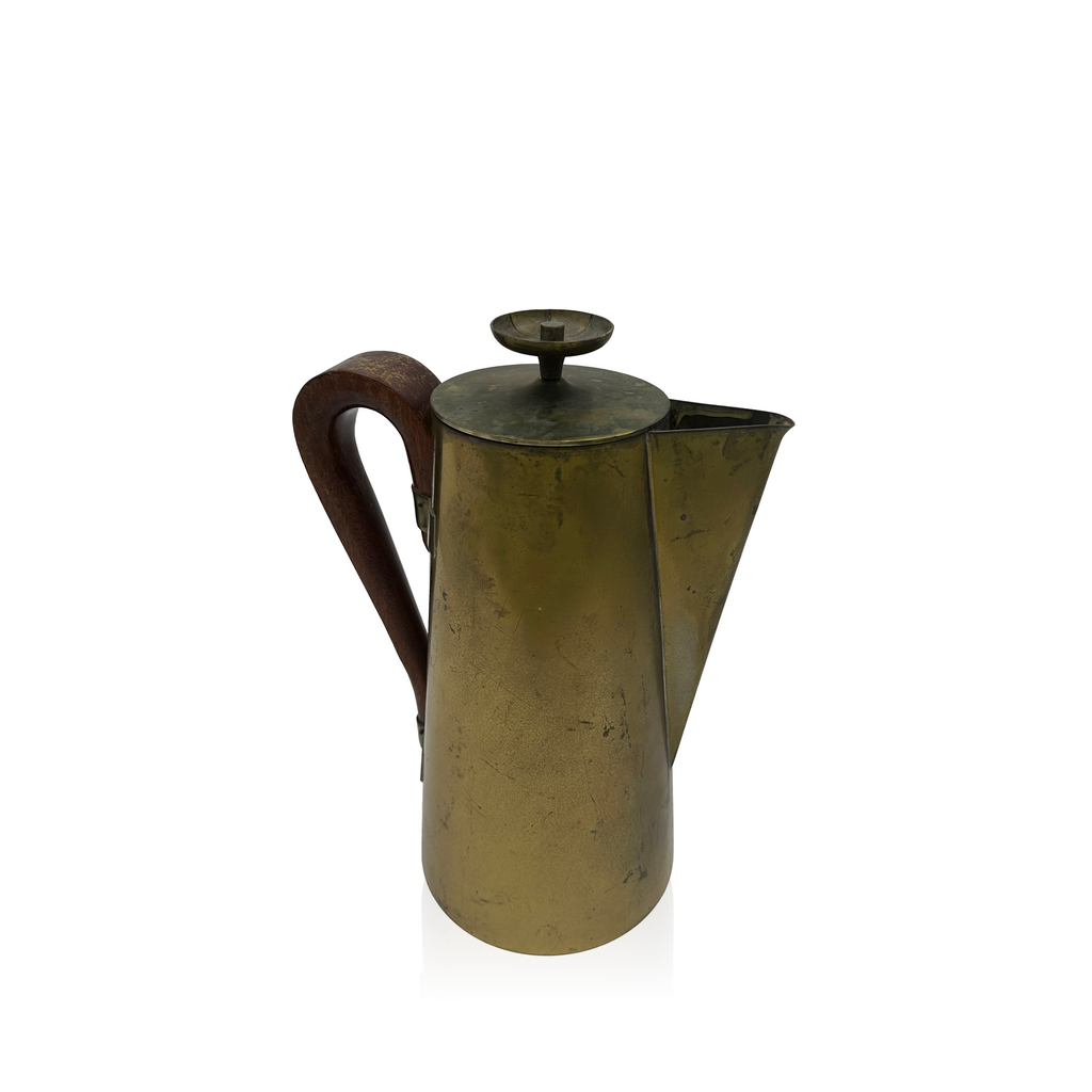 Aged Brass Coffee Server