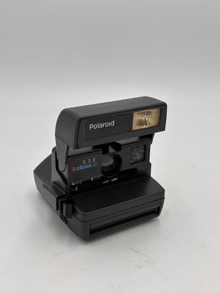 Black Plastic Polaroid 636 Closeup Instant Film Camera