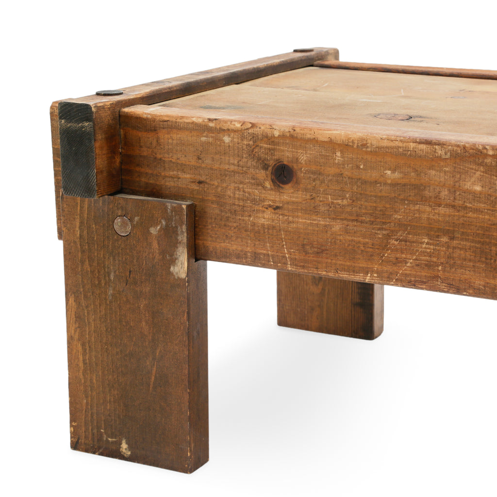 Rustic Wood Coffee Table