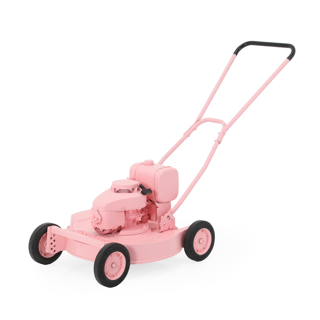 Pink Metal Jacobsen Lawnmower