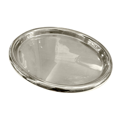 Round Chrome Tray