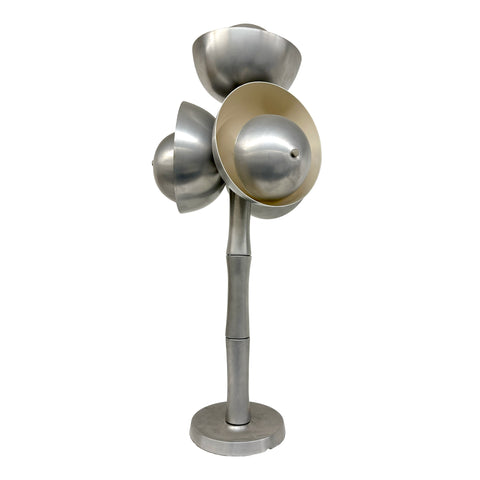 Chrome 4 Bulb Table Lamp