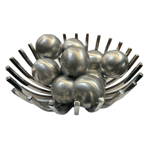 Chrome Fruit Bowl