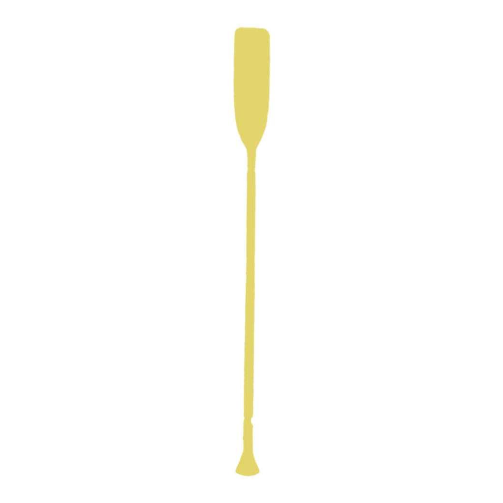 Yellow Acrylic Paddle / Ore