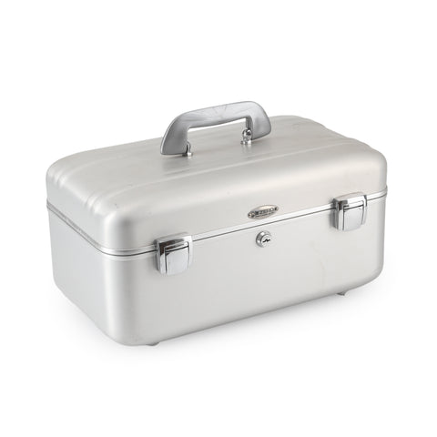 Vintage Silver Aluminum Utility Case