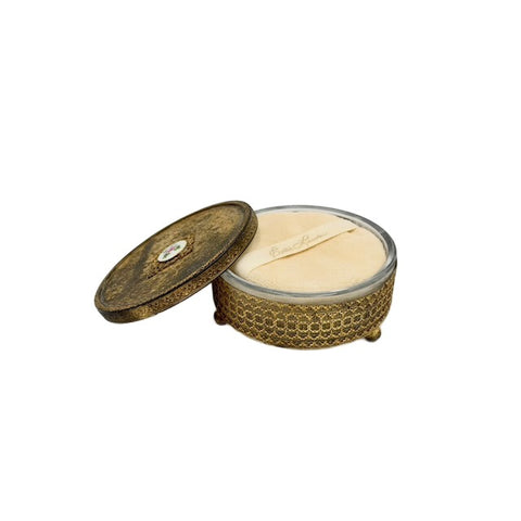 Bronze & Glass Powder Box