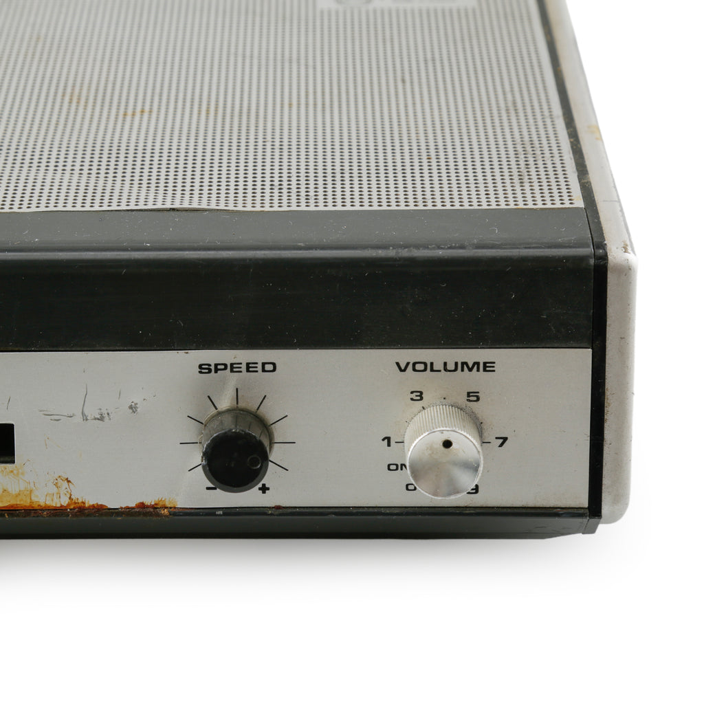 Silver and Black Philips Norelco Cassette Recorder