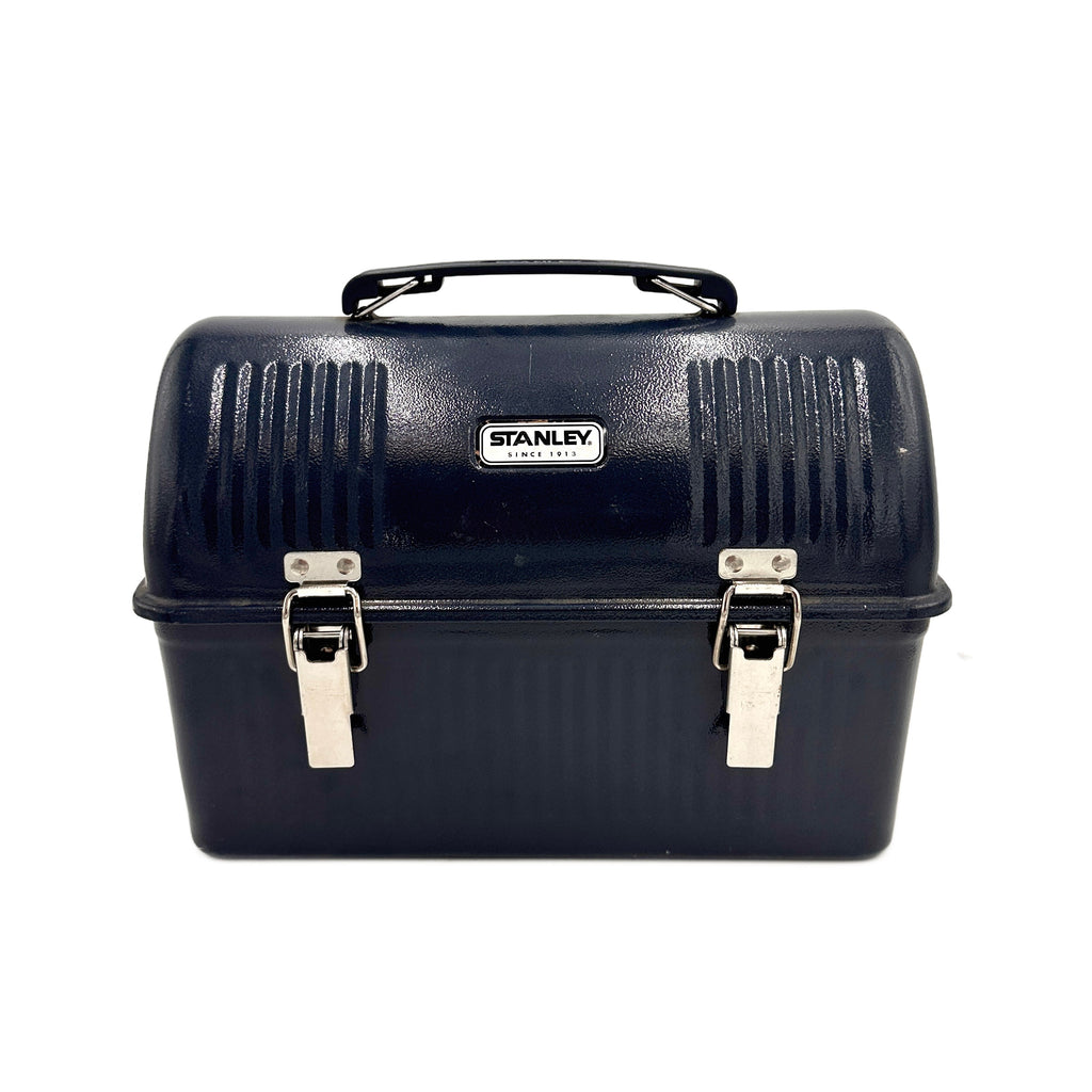 Vintage Blue Metal Stanley Lunch Box