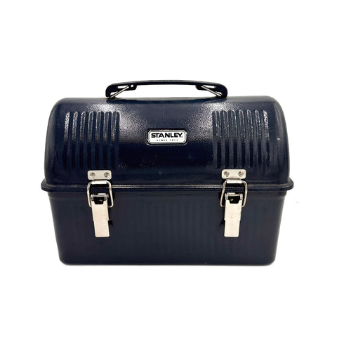 Vintage Blue Metal Stanley Lunch Box