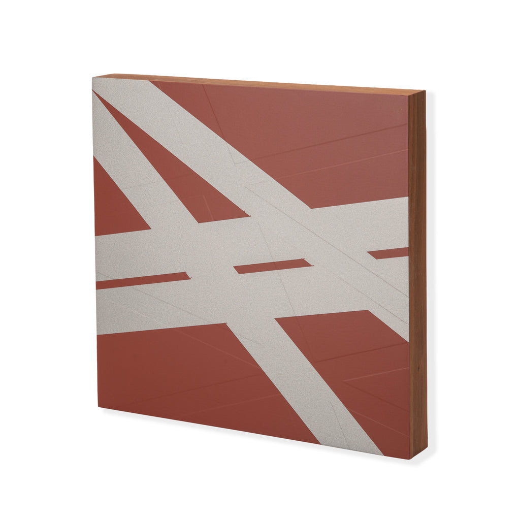 1423 (A+D) Racing Stripes Burnt Siene