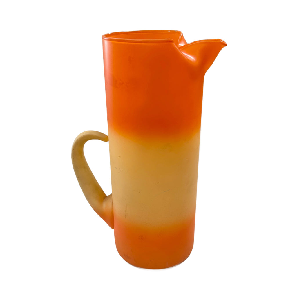 Orange and Yellow Ombre Pitcher