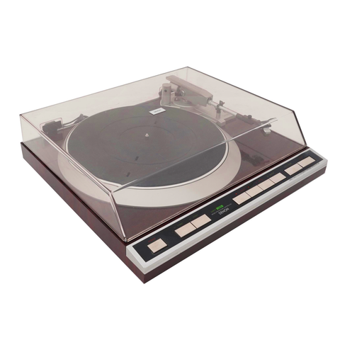 Dark Wood Denon Record Player / Turntable