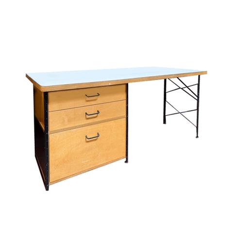 White & Light Wood Desk